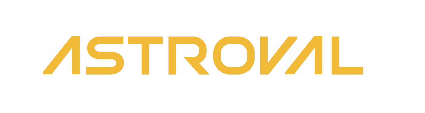 Isotipo Astroval en ámbar