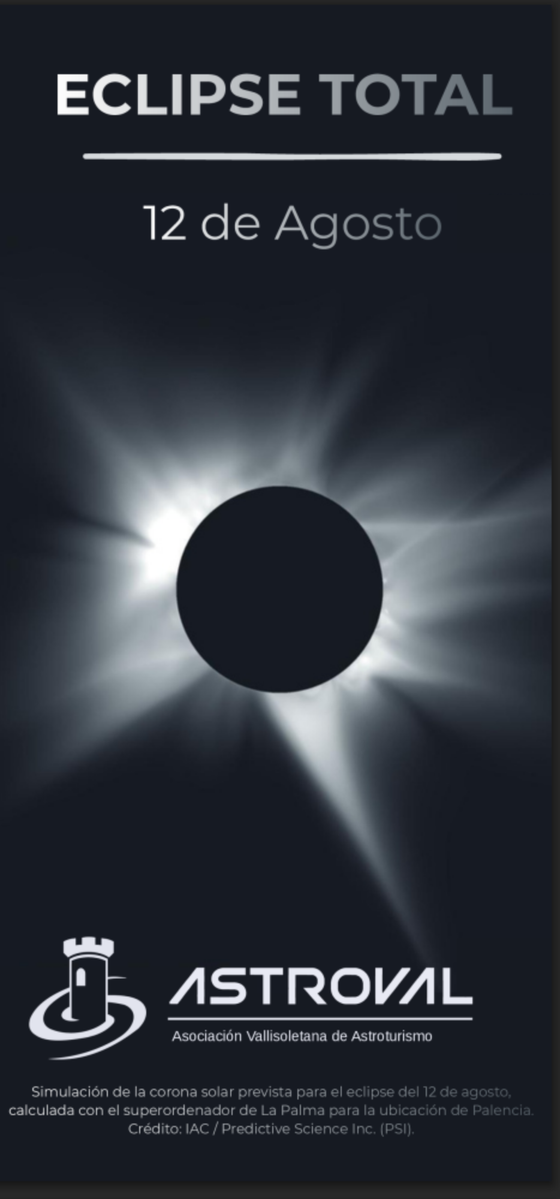 Cover of Astroval's eclipse leaflet